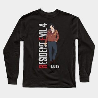 Resident Evil 4 Luis Long Sleeve T-Shirt
